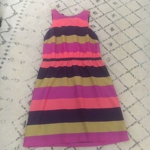 Ann Taylor LOFT NWT Multi-Color Striped Dress